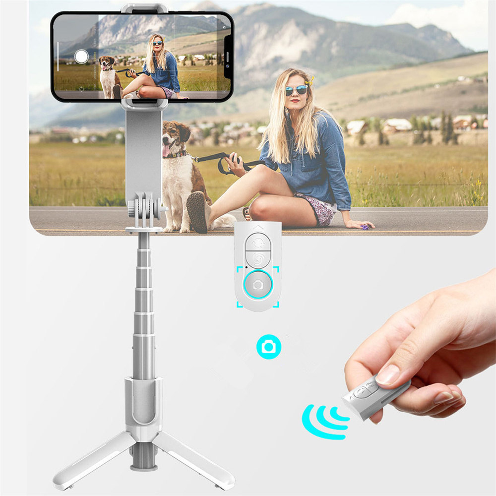 Pro Selfie Stick with Wireless Gimbal & Light