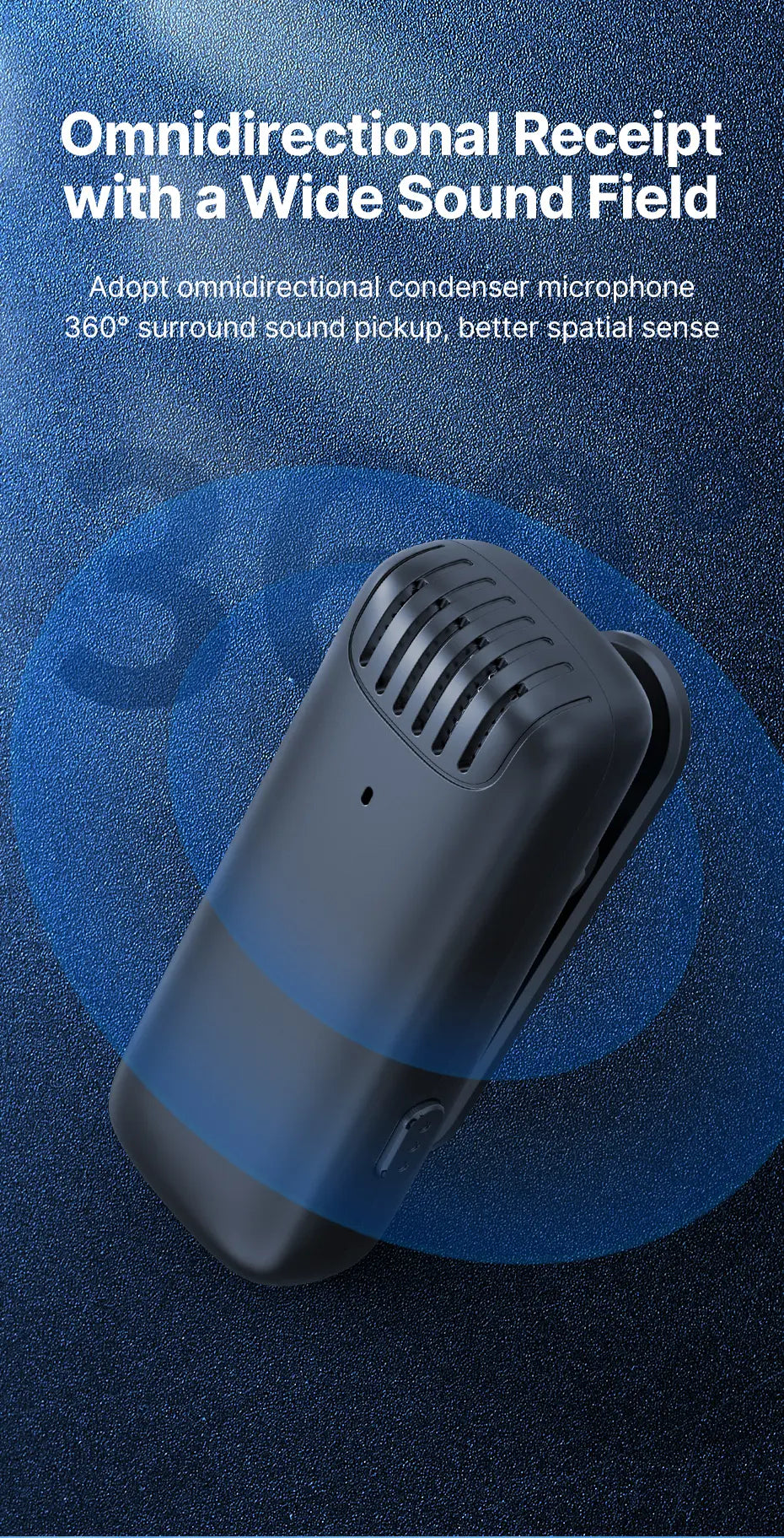 J12 Pro: Versatile Wireless Mic for Crystal Clear Audio on Mobiles, Laptops, & More - Image #11