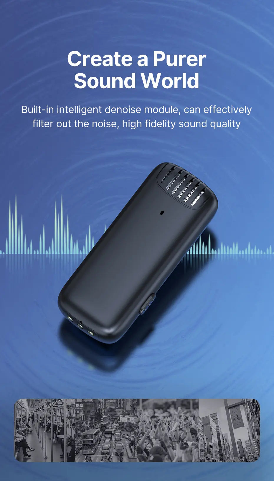 J12 Pro: Versatile Wireless Mic for Crystal Clear Audio on Mobiles, Laptops, & More - Image #13